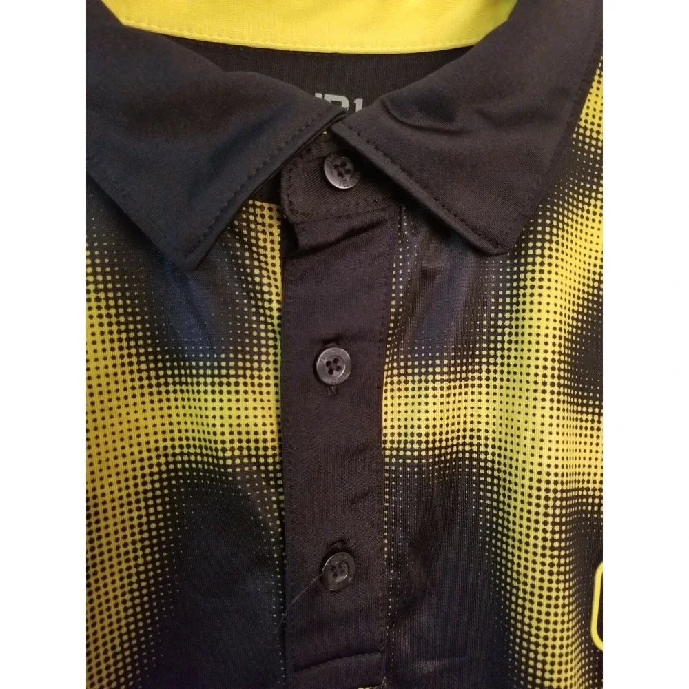 AND1 Black & yellow Shirt Sports Sleeveless men's size small, PIT TO PIT 21 IN‎